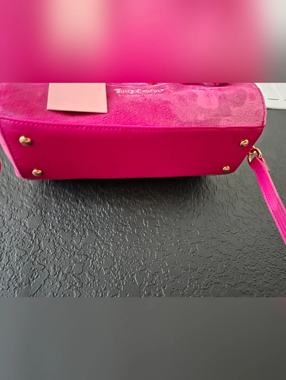 NWT Juicy Couture Sweet Tea Party Satchel - Picture 2 of 6